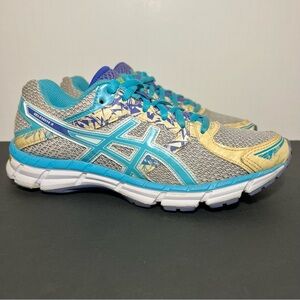 Womens ASICS Gel Excite 3 Blue Running Shoes / Size 7 Wide